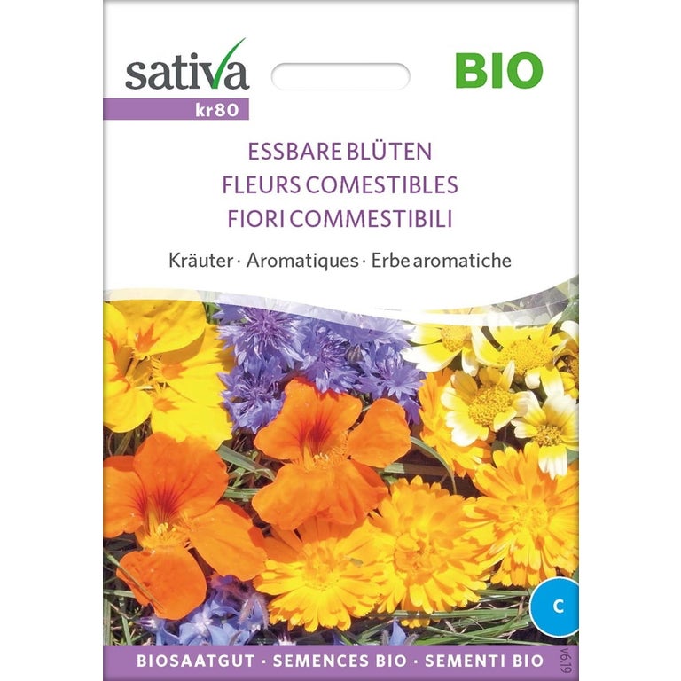 Sativa Organic Herbs Edible Flowers Package Bloomling International