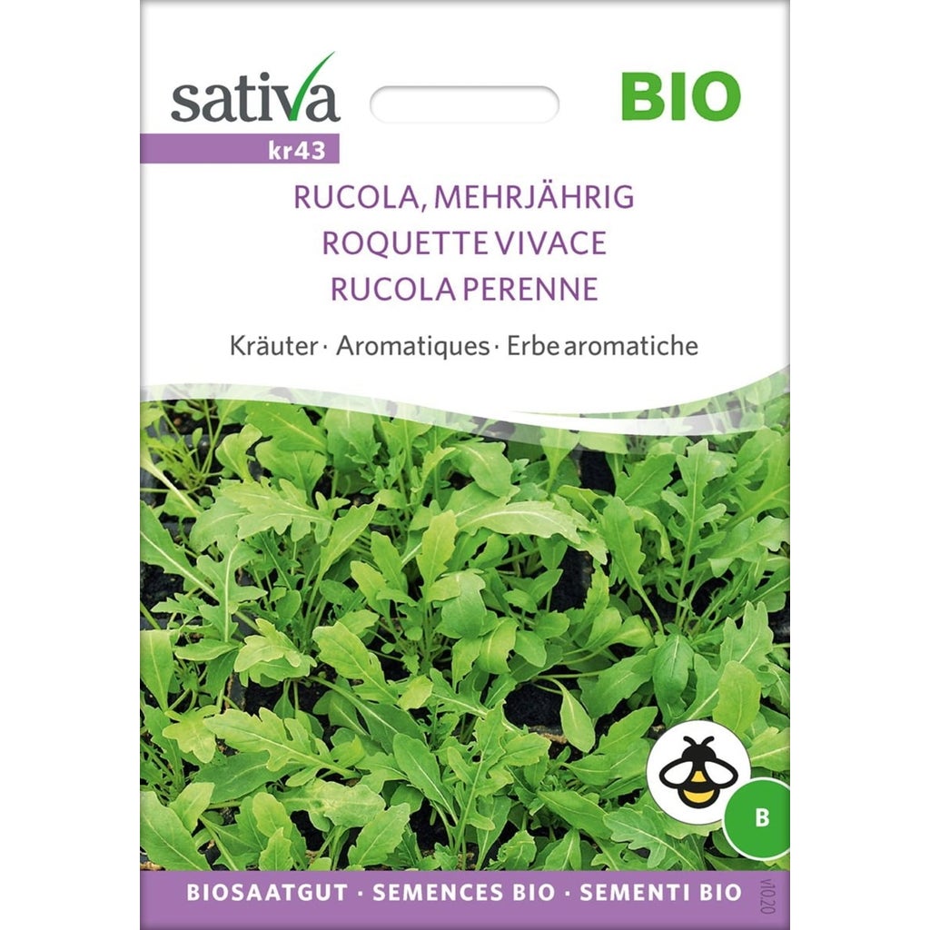 Sativa Organic Rucola Perennial 1 Package Bloomling International