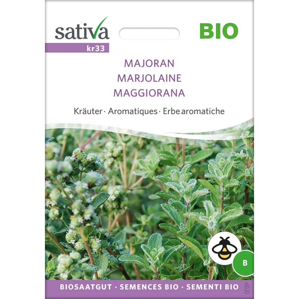 Sativa Bio Majoránna gyógynövény 1 csomag Bloomling Online Shop