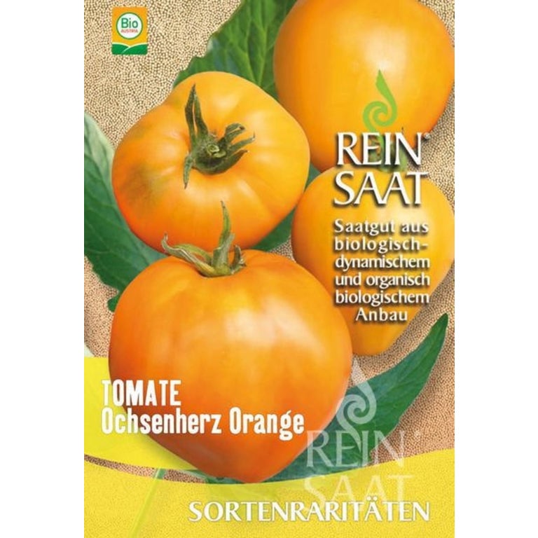 ReinSaat Tomaten Ochsenherz Orange 1 Verpakking Bloomling Nederland