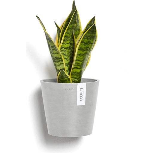 Ecopots Amsterdam Wall White Grey Bloomling Tienda Online Espa A