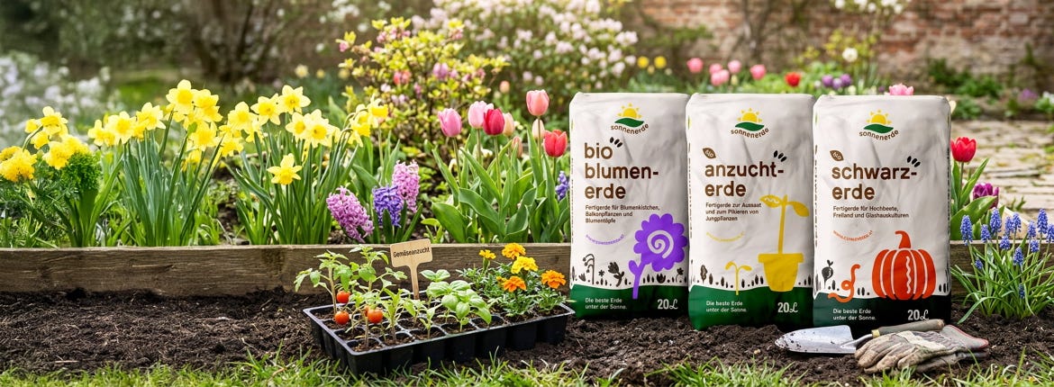 Natürlich gärtnern mit Sonnenerde