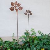 Decoratieve tuinstokken en plantenstekers