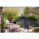 elho Noa L Balcony Box - Living black