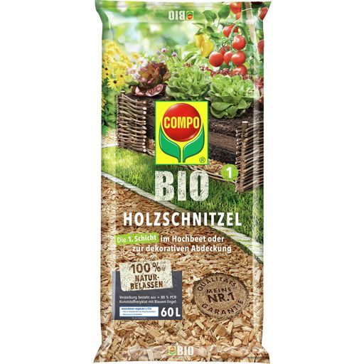 COMPO Bio Holzschnitzel - 60 Liter