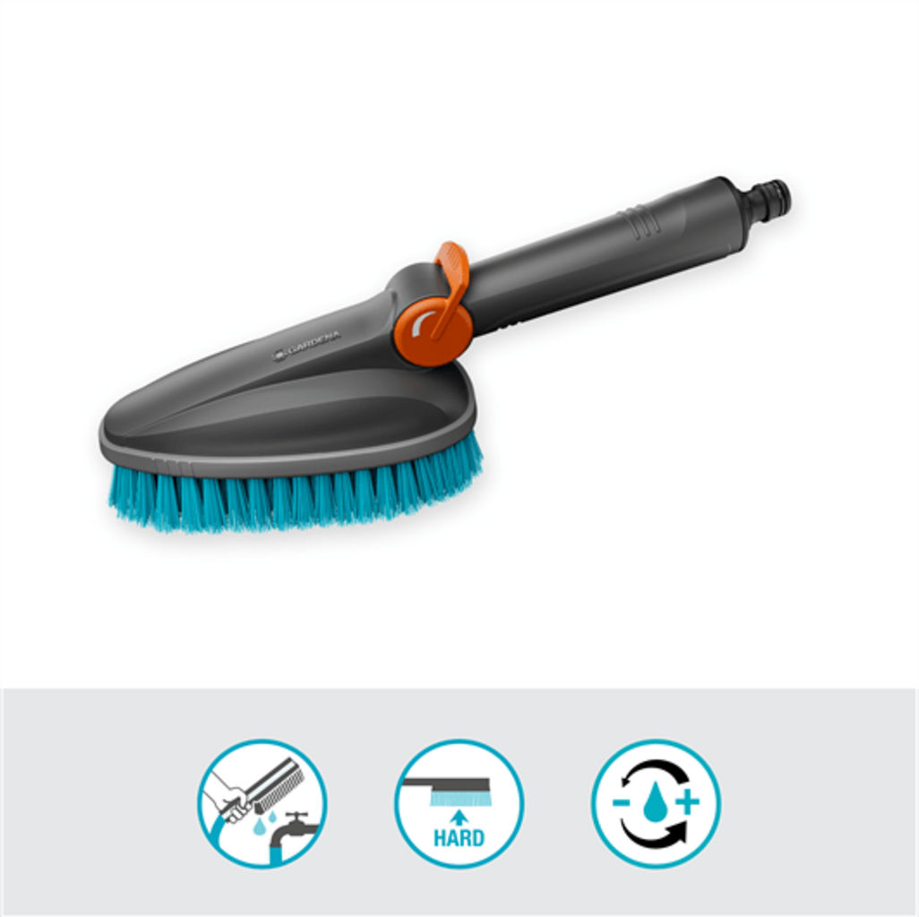 Gardena Cleansystem Hand Brush M hard - Comfort