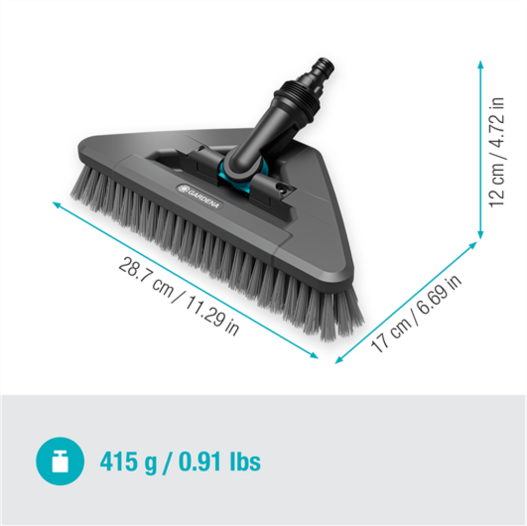 Gardena Cleansystem vodna krtača soft flex