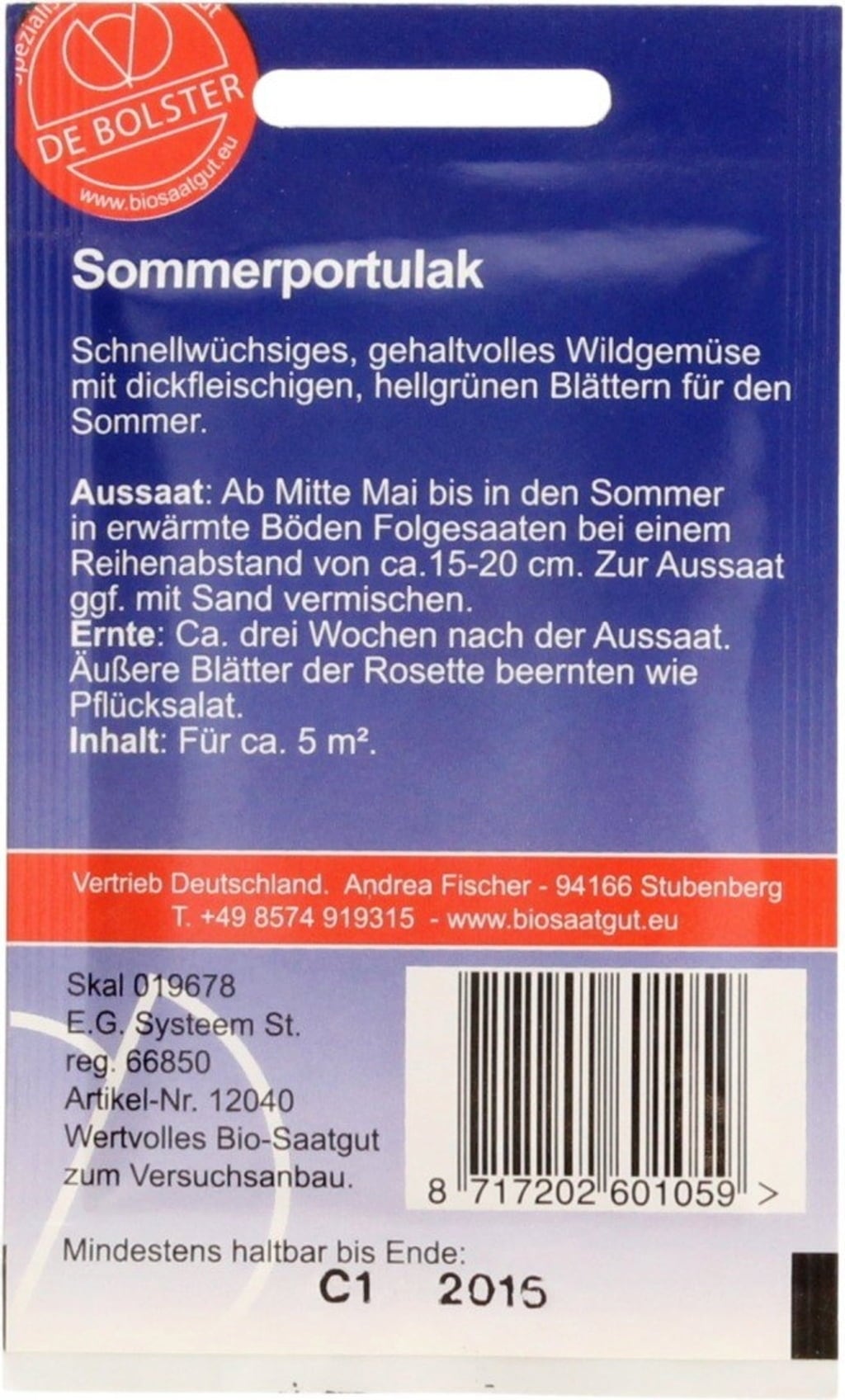 De Bolster Pourpier - 4 g