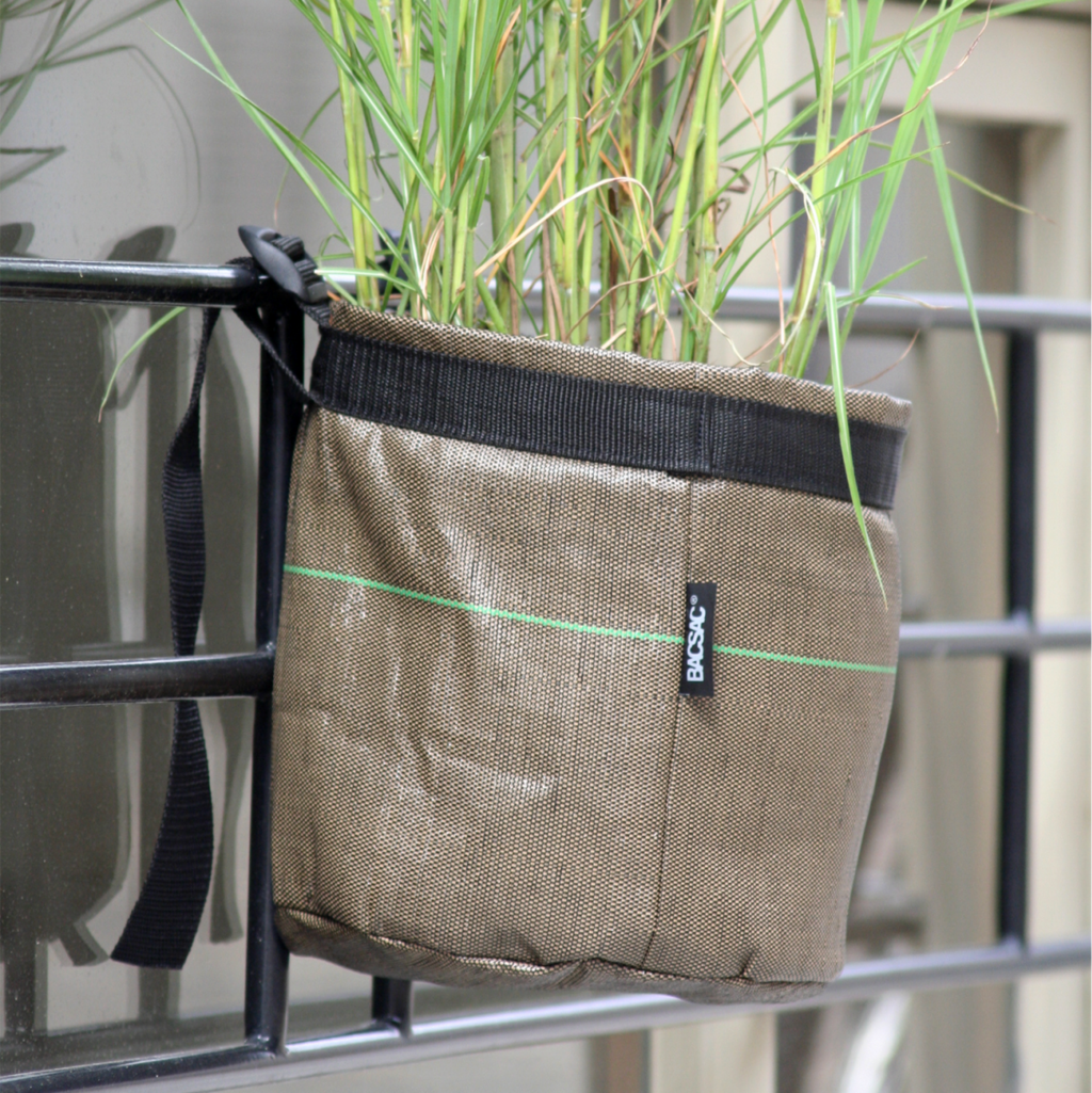 Reinforced Balcony Plant Bag - Geotextile, Round - 1 item