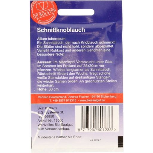 De Bolster Schnittknoblauch - 1 g