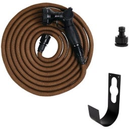 by Benson Gartenschlauch-Set Deluxe 15 m - Dark Sand