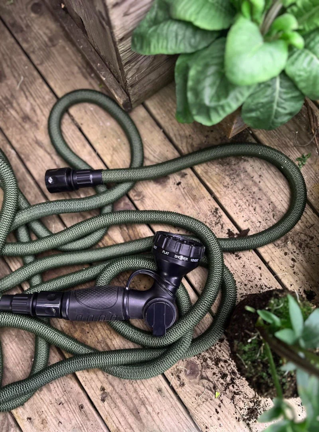 by Benson Deluxe Garden Hose - Green