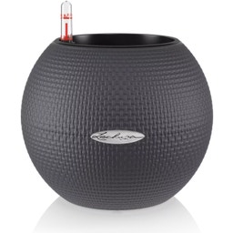 Lechuza PURO Color 20 + Macramé - Slate Grey