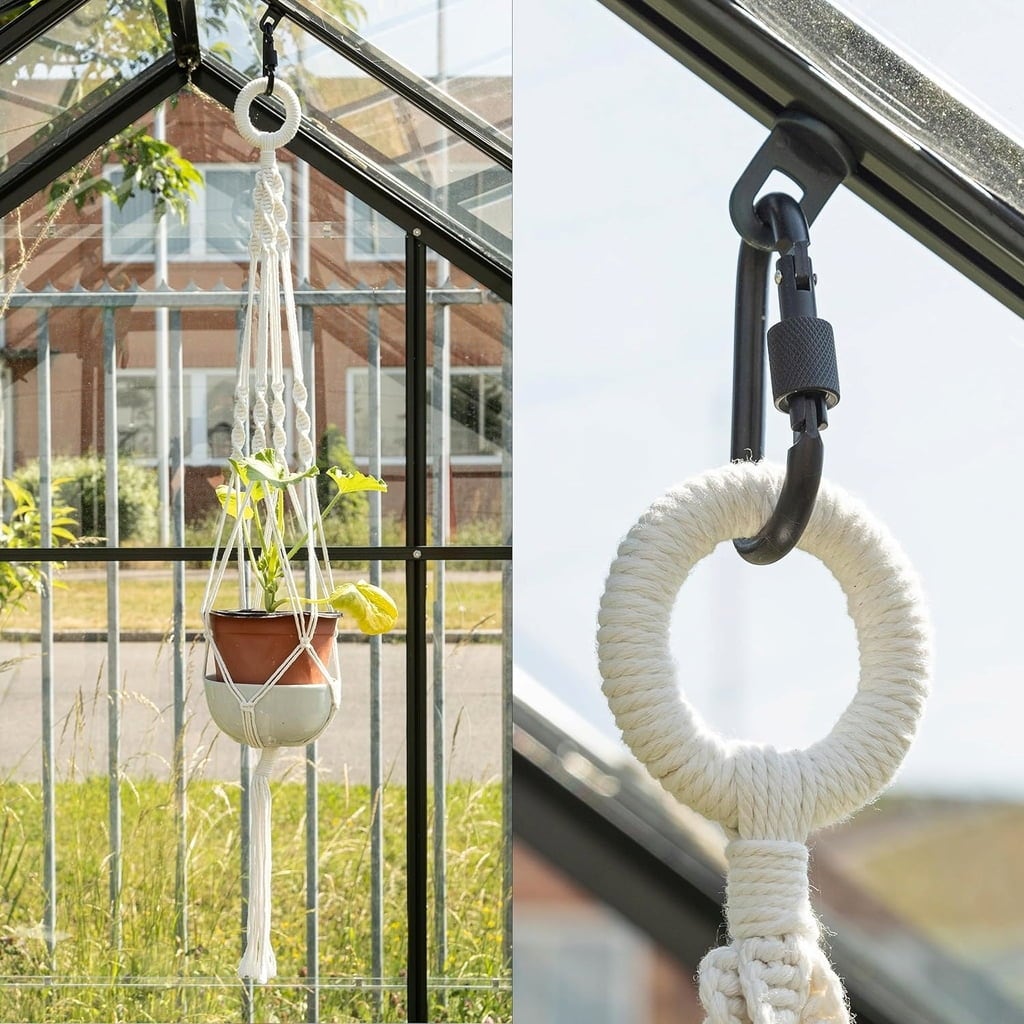 Set de 2 Suspensions pour Fleurs en Macramé