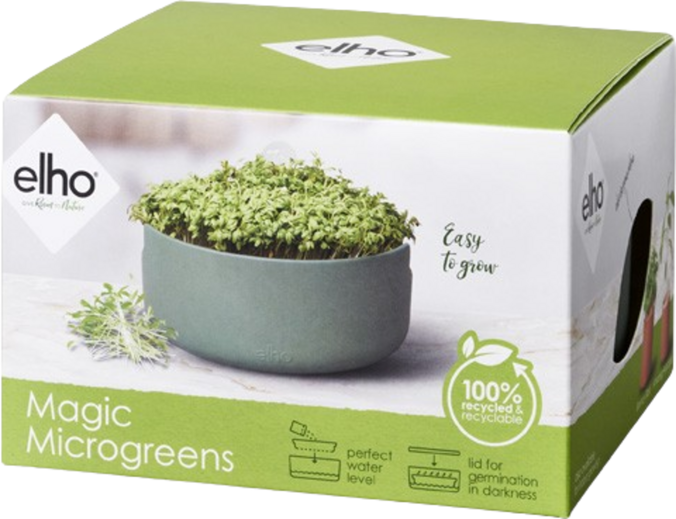 elho Magic Microgreens Planteringskruka - växtgrön