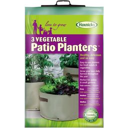 Haxnicks Vegetable Patio Planters - Set - 3 pz.