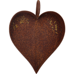 Dewoga Heart Decorative Accessory with Handle - 15 x 15cm