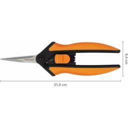 Fiskars Ciseaux à Fleurs Solid™ Micro-Tip® SP130 - 1 pcs