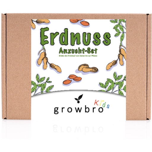 growbro Set da Coltivazione Kids - Arachidi - 1 set