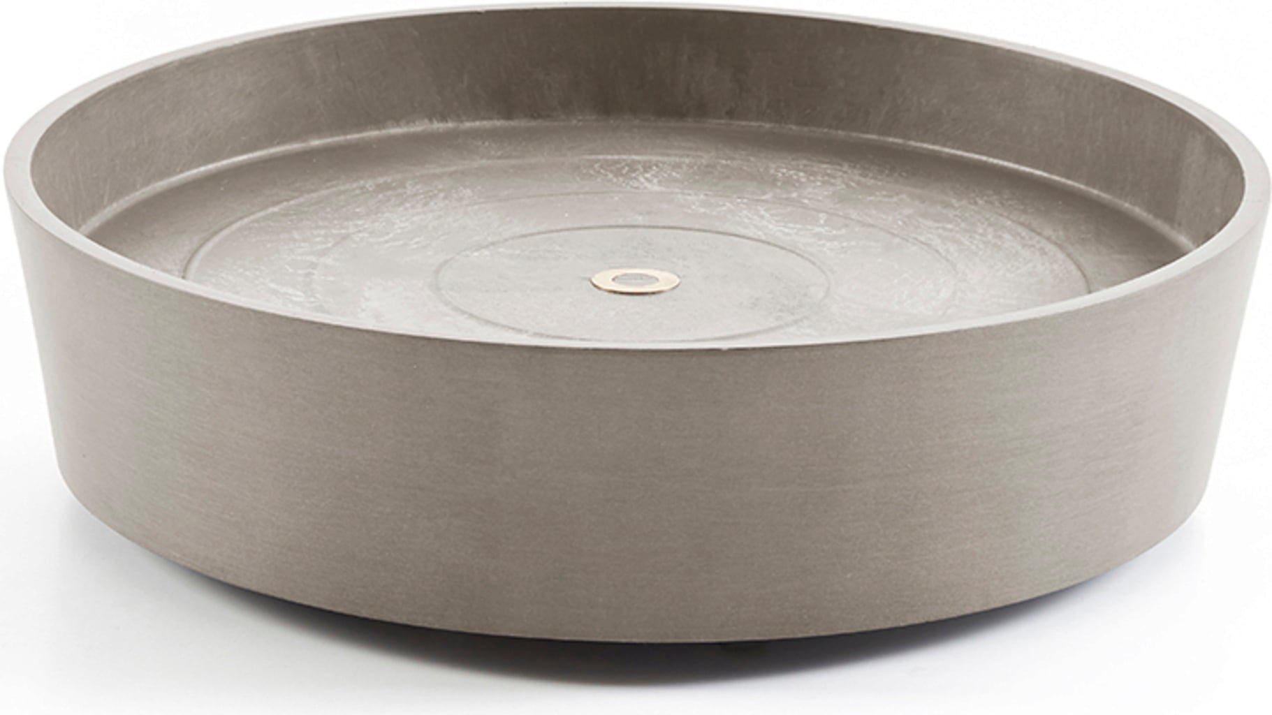 Ecopots Soucoupe Wheels Taupe