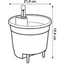 elho System samonawadniania - Ø 21 x wys. 19 cm