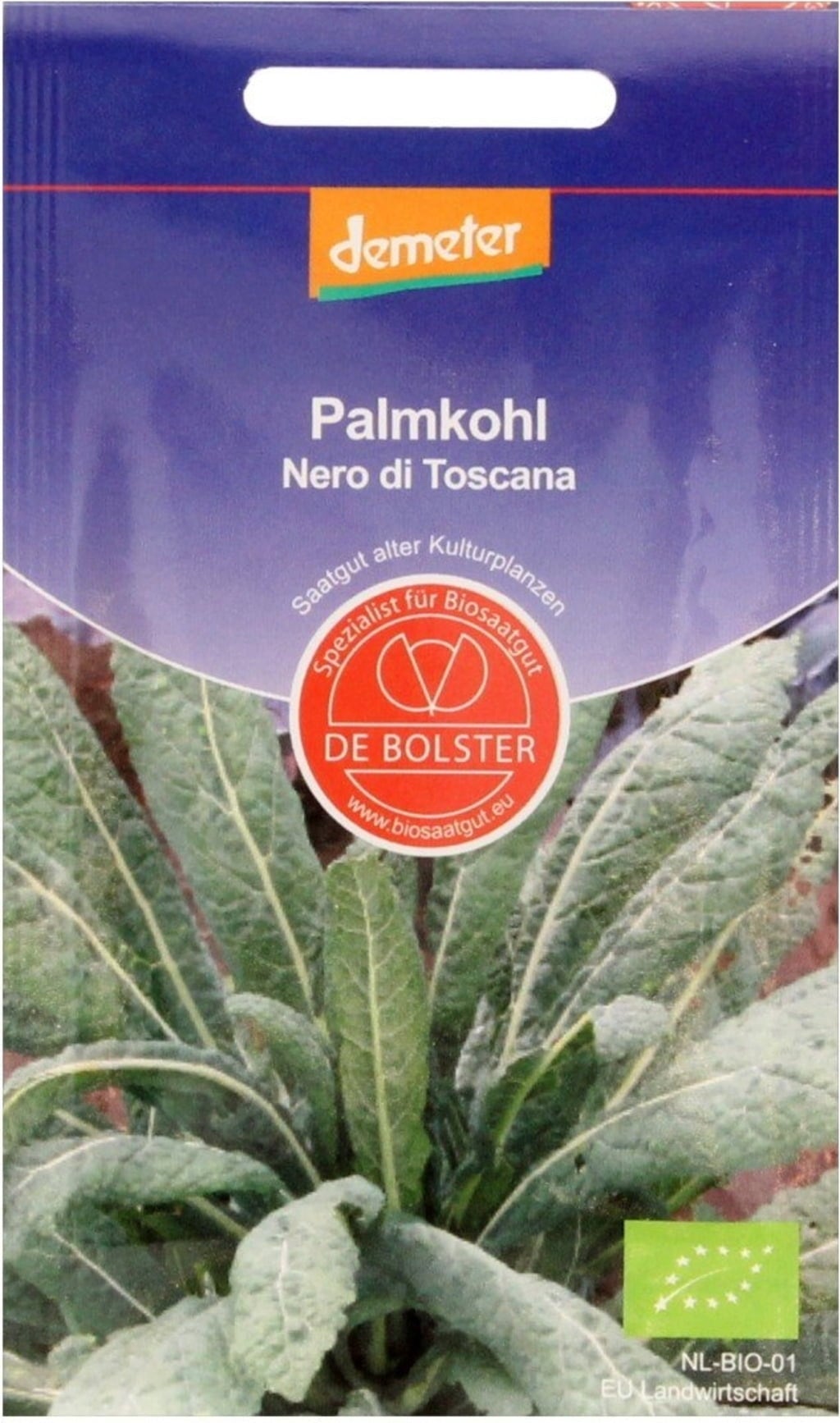De Bolster Palm Kale- Nero di Toscana