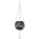 Lechuza PURO Color 20 + Macramé - Slate Grey