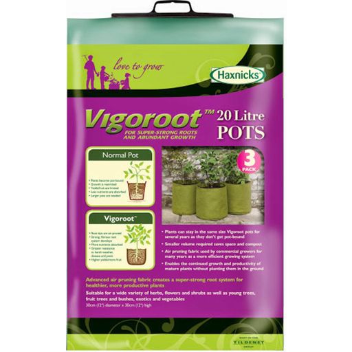 Haxnicks Vigoroot vreče za rastline - 20 L