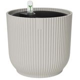 2 Piece Set - vibes fold round, Silky White, 18 cm with Self-Watering System