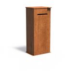 ADEZZ CASE Free-Standing Mailbox, Corten Steel