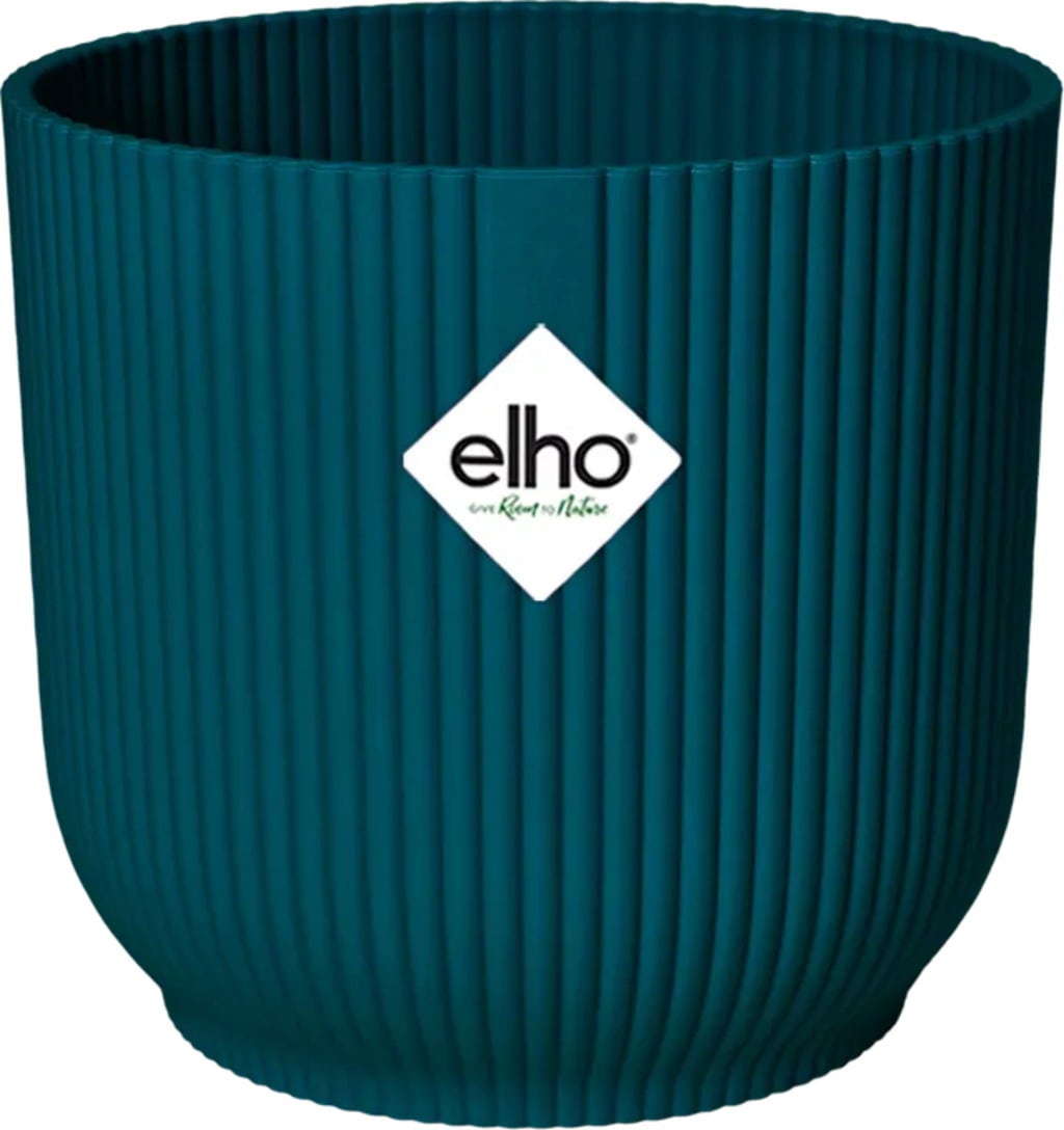 2 Piece Set - vibes fold round, Deep Blue, 18 cm with Self-Watering System - 1 Set