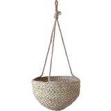 Chic Antique Woven Hanging Basket 
