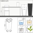 Lechuza CUBICO ALTO Premium 40 Planter