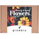 growbro Set da Coltivazione - Fiori Eduli