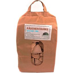 Morceaux de Bois de Fumage Frêne - 3 kg