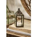 IB Laursen Small Lantern with Floral Pattern - 1 item