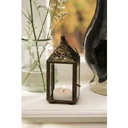 IB Laursen Small Lantern with Floral Pattern - 1 item