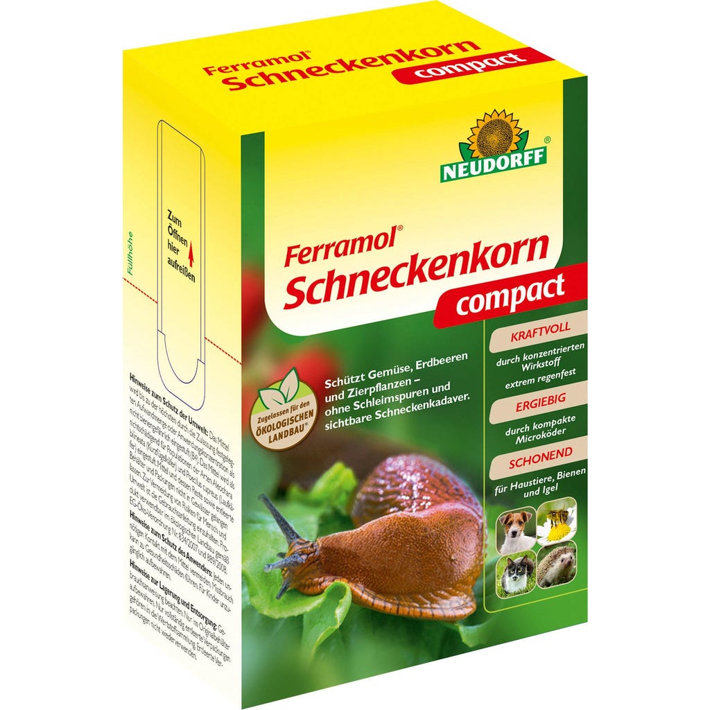 Neudorff Anti-Limaces Ferramol Ultima 700g - Granulés Bleus Très Efficaces