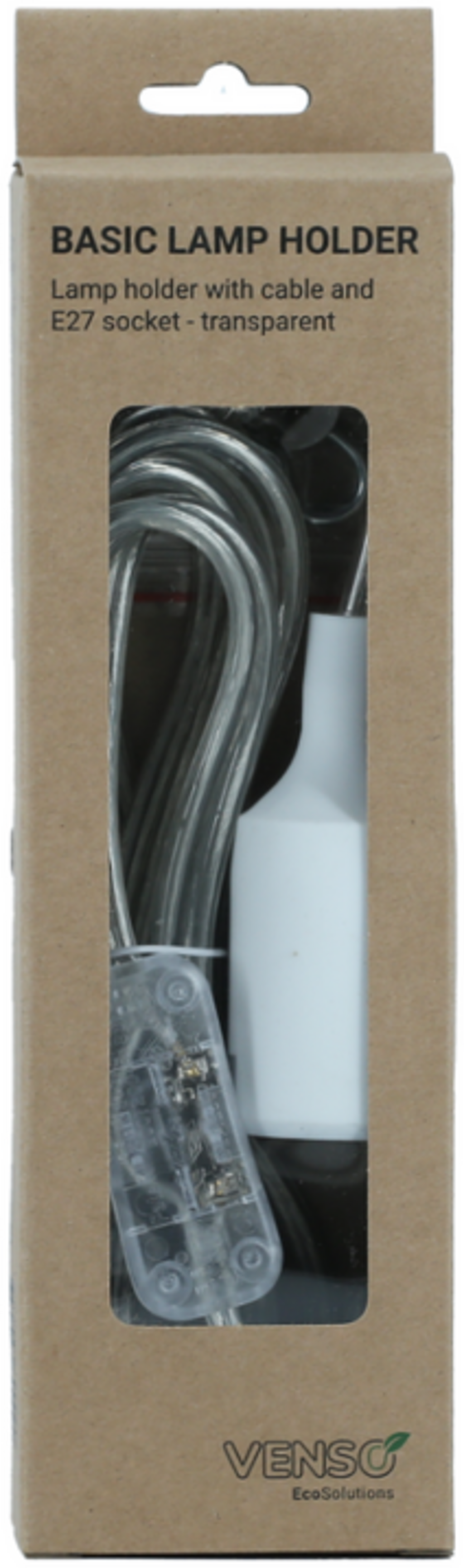 Venso E27 Lamp Socket with 4m Cable - 1 Set