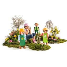 Jardinière avec Tablier Lapin - Edition de Pâques