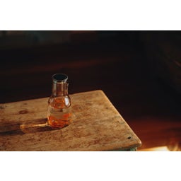 Sonnenglas Light Carafe M1 (Without Solar Module) - Orange Speckles