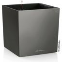 Lechuza Vaso - CUBE Premium 50 - antracite metallizzato