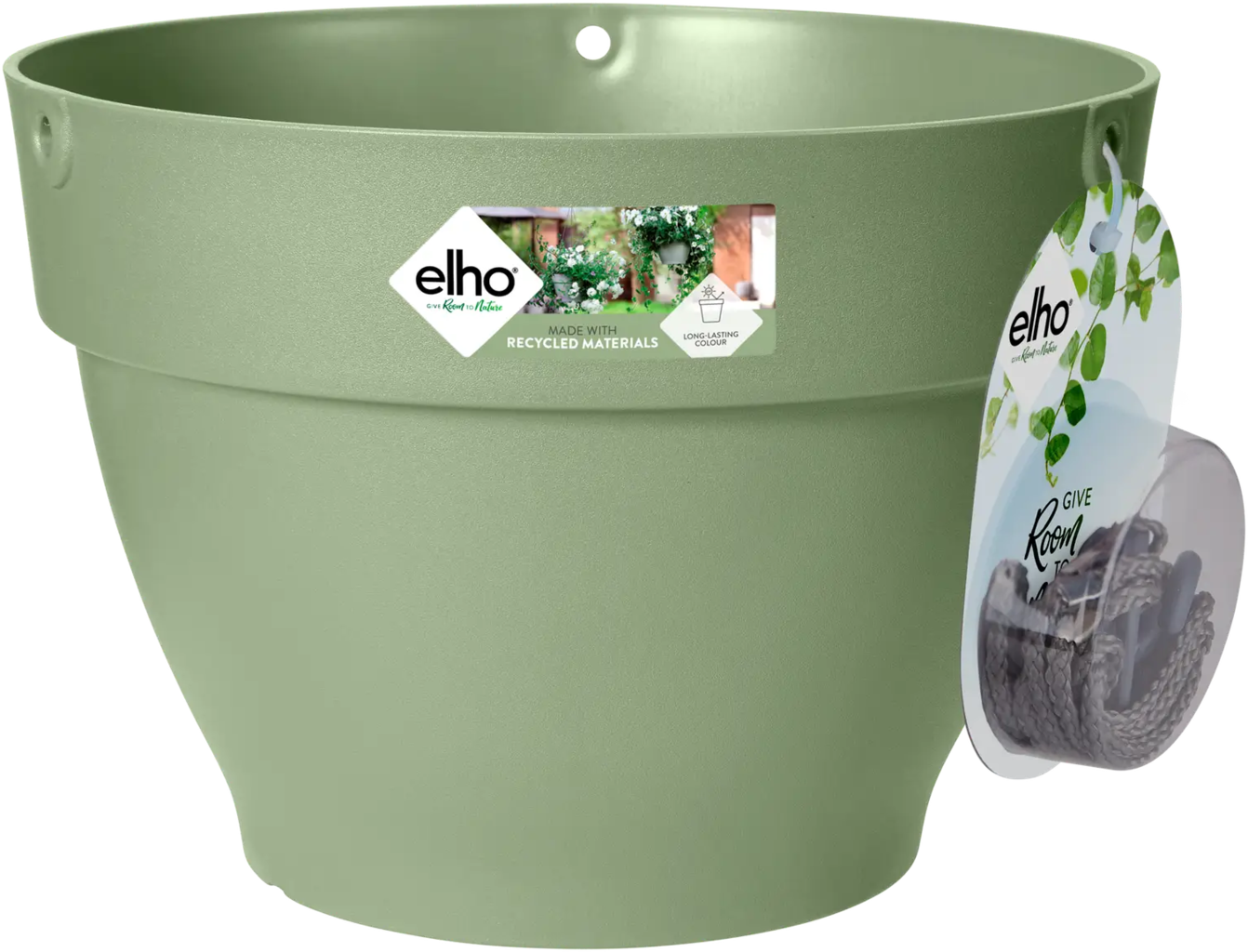 elho Suspension VIBIA Campana - 26 cm - Vert pistache
