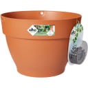 elho Závesný kvetináč vibia campana 26 cm - terra