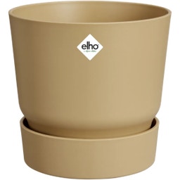 elho greenville Planter Round 20cm - Golden Sand