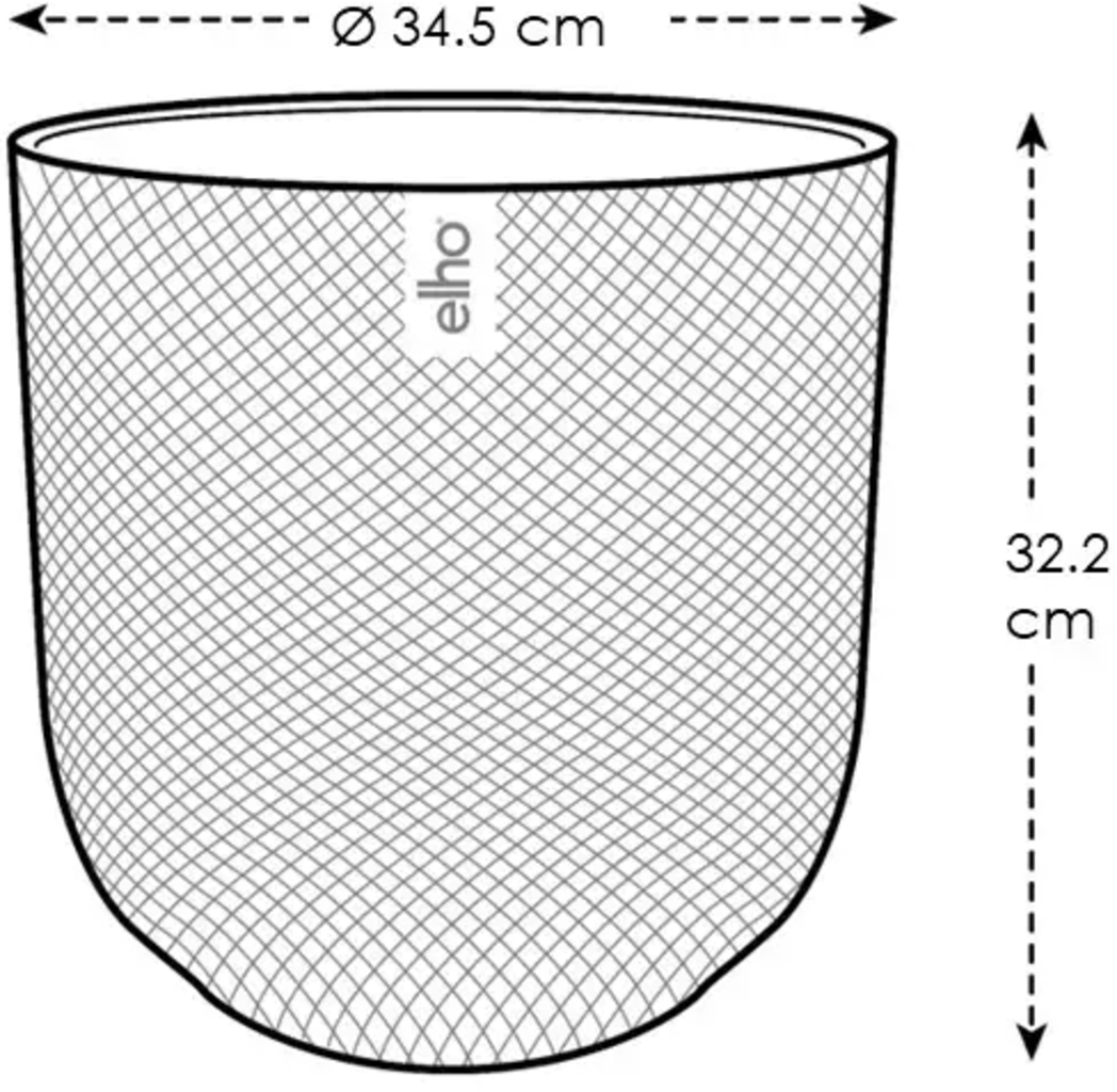 elho jazz rund 35 cm