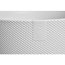 elho jazz rond 35 cm - blanc satiné
