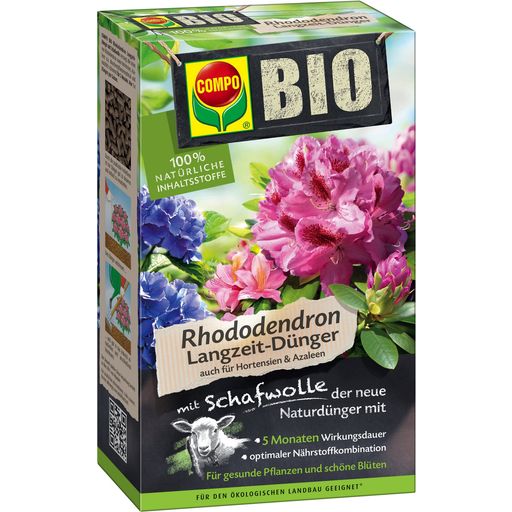 BIO Rhododendron Langzeit- Dünger mit Schafwolle