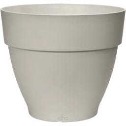 elho vibia campana rond 30 cm - blanc satiné