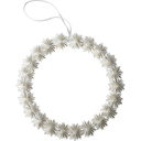 DBKD PAPER FLAKE WREATH - White - 1 stuk